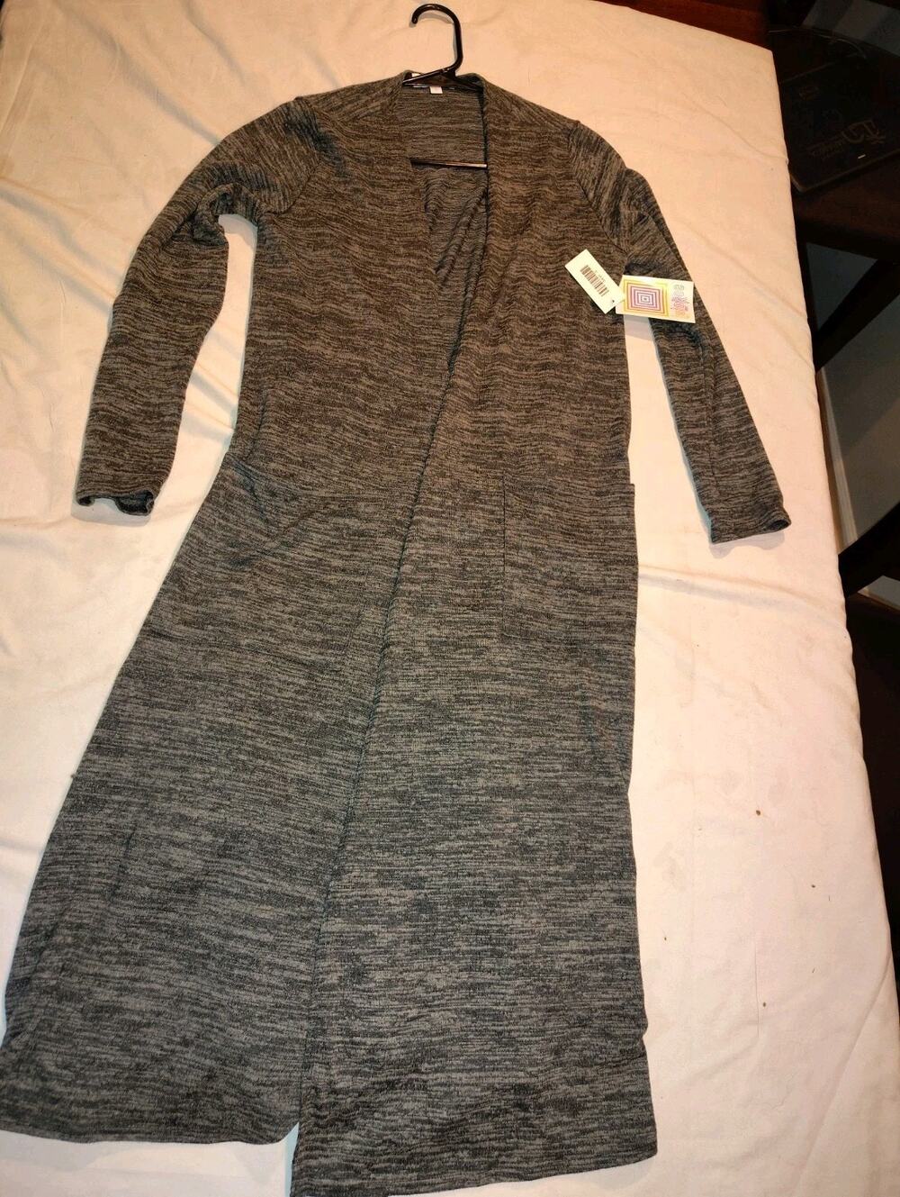 Lularoe Sarah Small NWT Open Cardigan Gray New S
